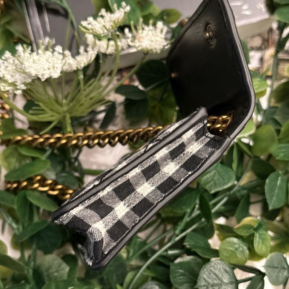 Kurt Geiger London NWT Black and White Checkered Mini Bag - Picture 7 of 10